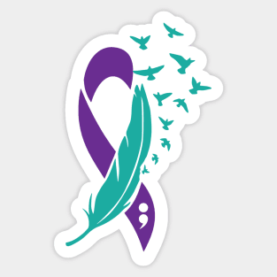 suicide prevention awareness Sticker